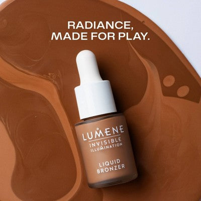 Lumene Invisible Illumination Liquid Bronzer Deep Glow 0.5 fl oz - New
