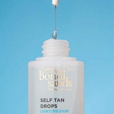 Bondi Sands Self Tanning Drops for Face and Body Light/Medium 1.01 fl oz - Imnperfect Container