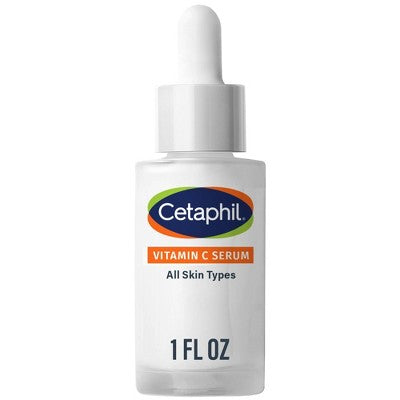 Cetaphil Brightening Vitamin C Face Serum 1fl oz - Imperfect Box