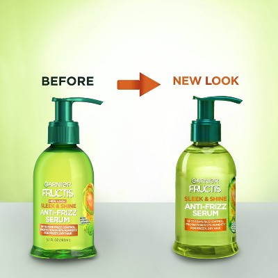 Garnier Fructis Sleek & Shine Anti-Frizz Serum 5.1 fl oz - New