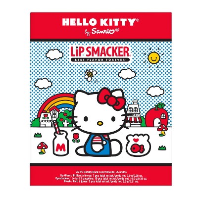 Lip Smacker Hello Kitty Beauty Book Cosmetic Set Pink 0.81oz/25pc - Imperfect Container