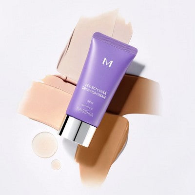 MISSHA M Perfect Cover Serum BB Cream #25 Warm Beige 1.18 fl oz - Imperfect Box