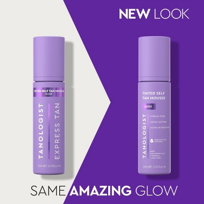 Tanologist Tinted Mousse Dark Self Tanner 6.76oz - New