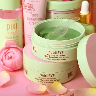 Pixi NutrifEYE Rose Eye Patches 60ct - New