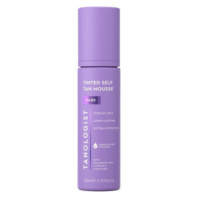 Tanologist Tinted Mousse Dark Self Tanner 6.76oz - New