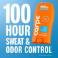 Carpe Men's 100HR Sweat & Odor Control Antiperspirant Deodorant Fresh Wave 1.76oz - Imperfect Container