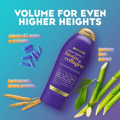OGX Extra Strength Biotin and Collagen Conditioner  25.4 fl oz - New