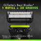 GilletteLabs Value Pack Razor Handle + 5 Blade Refills - Imperfect Box