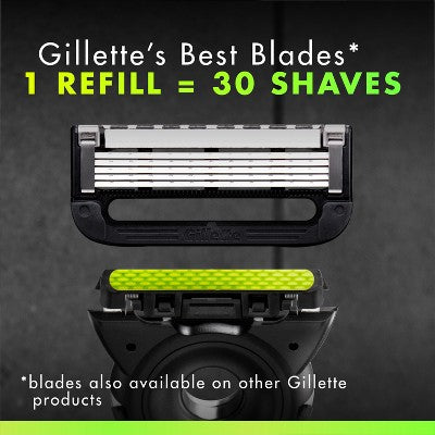 GilletteLabs Value Pack Razor Handle + 5 Blade Refills - Imperfect Box