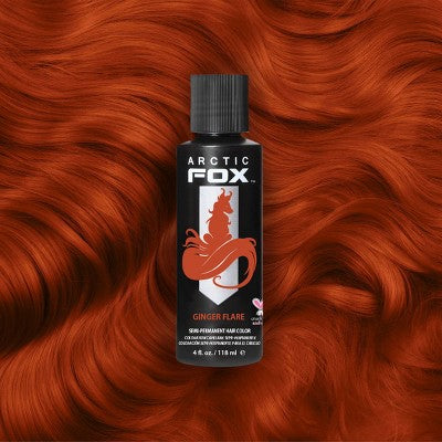 Arctic Fox Semi-Permanent Hair Color Dye Dark Orange 4 fl oz - New