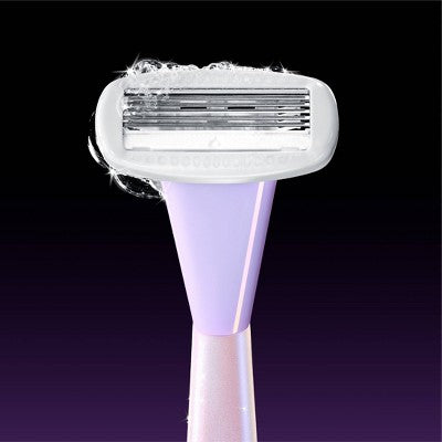 Athena Women's 5 Blade Reusable Razor Kit Stardust - Imperfect Box