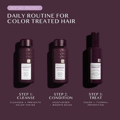 Kristin Ess+ Color Safe Leave-In Conditioner & Heat Protectant Sulfate-Free  UV Color Shield & Peptide Technology 8.45 fl oz - Imperfect Container