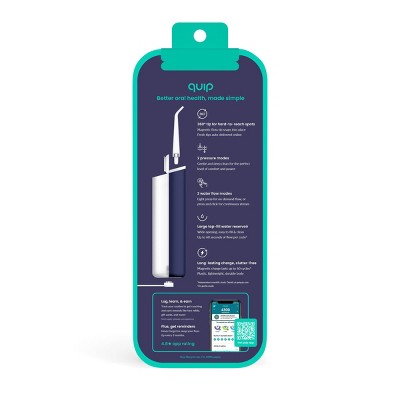 quip Cordless Rechargeable 2-Pressure Modes Water Flosser - Missing Box