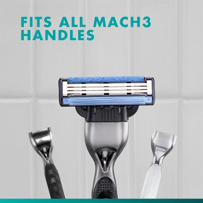 Gillette Mach3 Men's Razor Blade Refills 10ct - Imperfect Box