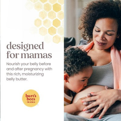 Burt's Bees Mama Bee Belly Butter Stretch Mark Cream 6.5oz - New