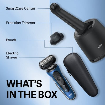 Braun Series 6-6172cc Rechargeable Wet & Dry Shaver + Smart Care Center - Imperfect Box