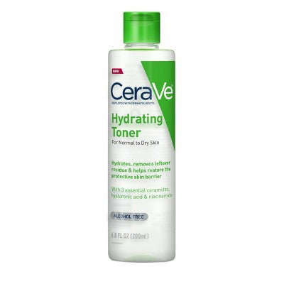 CeraVe Hydrating Toner Facial Toner for Normal to Dry Skin 6.8 fl oz - New