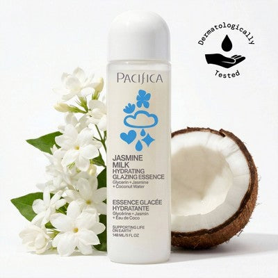 Pacifica Jasmine Milk Hydrating Glazing Essence 5 fl oz -Imperfect Container