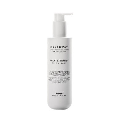 Wakse Milk & Honey Hair Removal Cream 6.7oz - Imperfect Container