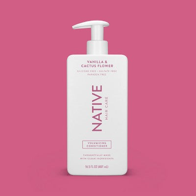 Native Fall Seasonal Vanilla Cactus Flower Volumizing Conditioner 16.5 fl oz - New