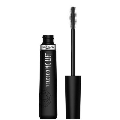 L'Oreal Paris Telescopic Lift Volumizing Mascara 36HR Wear Black 991 0.33 fl oz - New