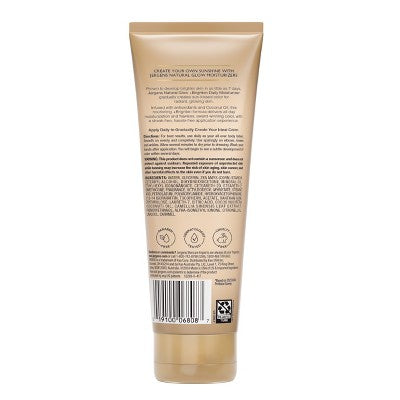 Jergens Glow Daily Moisturizer + Sunless Self Tanner Tanning Lotion Fair To Medium 7.5 fl oz - Imperfect Container