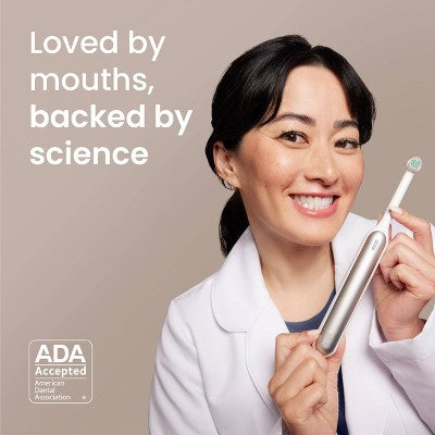 quip Rev Oscillating Rechargeable Electric Toothbrush Black/Silver - Imperfect Box