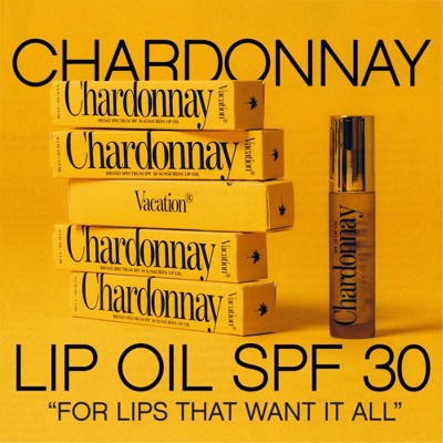 Vacation Chardonnay Lip Oil SPF 30 - Missing Box