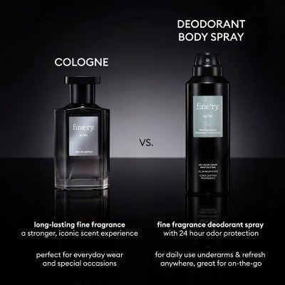 fine'ry. Men's Deodorant Spray Ultra 4oz - Imperfect Container
