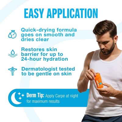 Carpe Men's 100HR Sweat & Odor Control Antiperspirant Deodorant Fresh Wave 1.76oz - Imperfect Container