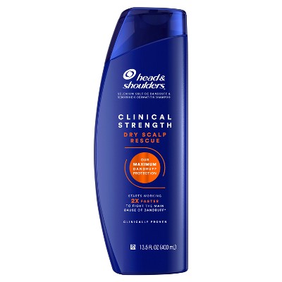 Head & Shoulders Clinical Strength Dry Scalp Rescue Herb Floral Shampoo 13.5 fl oz - New