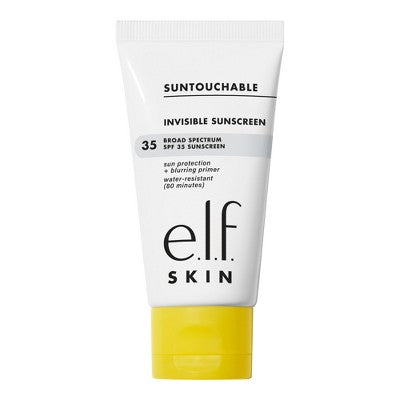 e.l.f. SKIN Suntouchable Invisible Sunscreen SPF 35 1.7 fl oz - Imperfect Box