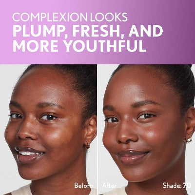 COVERGIRL Simply Ageless Skin Perfector Essence Vegan Foundation 70 Rich 1 fl oz - New