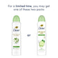 Dove Beauty Advanced Care Cool Essential Antiperspirant Deodorant Twin Pack 3.8oz/2ct - New