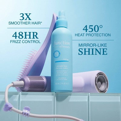 Function of Beauty Smooth With It Blowout Mist Heat Protectant Spray 7 fl oz - Imperfect Container