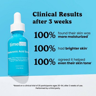 Timeless Skin Care Vitamin C + Peptides + Hyaluronic Acid Serum Refill 4 fl oz - Imperfect Box