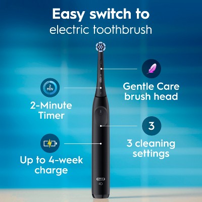 Oral-B iO Series 2 Electric Toothbrush Timer Multiple Brush Modes/Brush Head Forest Green - New