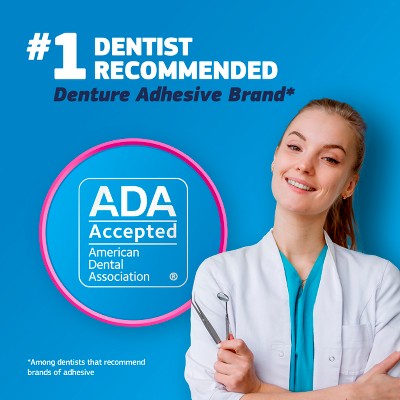 Fixodent Original Complete Denture Adhesive Cream 2.4oz/3pk - Imperfect Box