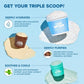 I DEW CARE Wash Off Mask & Headband Set Sundae Scoop 4ct - Imperfect Box