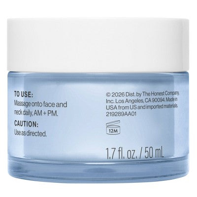 Honest Beauty Hydrorich Cream Face Moisturizer 1.7 fl oz - Imperfect Box