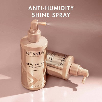 Nexxus Anti Humidity Epic Shine Hair Spray 8oz - Imperfect Container