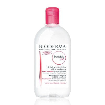 Bioderma Sensibio H2O Micellar Water Makeup Remover 16.9 fl oz/2pk - New