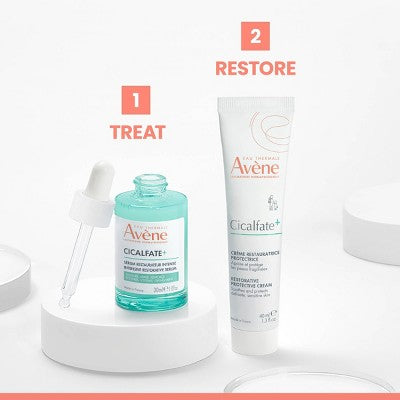 Avene Cicalfate+ Intensive Skin Restorative Face Serum 13.2  - Imperfect Box