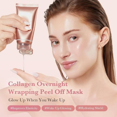 medicube Collagen Night Wrapping Face Mask Korean Skincare 2.53 fl oz - Imperfect Box