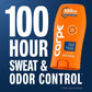 Carpe Men's 100HR Sweat & Odor Control Antiperspirant Deodorant Ocean Storm 1.76oz - Imperfect Container