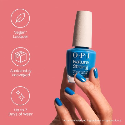 OPI Nature Strong Nail Polish Knowledge Is Flower 0.5 fl oz - Imperfect Container