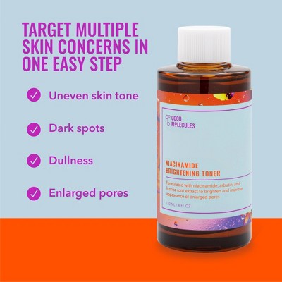 Good Molecules Niacinamide Brightening Face Toner 4 fl oz - Missing Box
