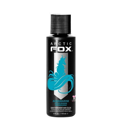 Arctic Fox Semi-Permanent Hair Color Dye Turquoise Blue 4 fl oz - Imperfect Container