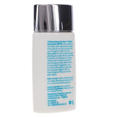 Colorescience Sunforgettable Total Protection No-Show Mineral SPF 50 1.7 oz - New