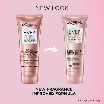 L'Oreal Paris EverPure Sulfate Free Bond Repair Color Care Shampoo 6.8 fl oz - New